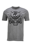 Herren T-Shirt BEACH RIDER , anthrazit, XL 