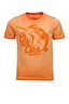 Kinder T-Shirt THE BIG CATCH , Orange, 116/122