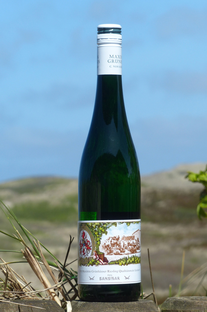 2015 Maximin Grünhäuser Riesling Edition Sansibar Qualitätswein Feinherb 0,75l