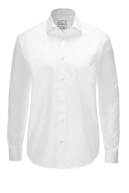 Herren Hemd BASIC , white, XL 