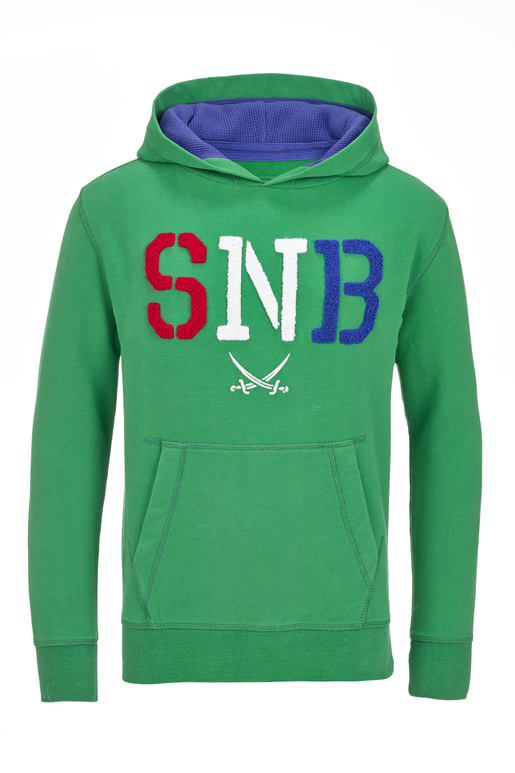 Kinder Hoody SNB , green, 128/134 