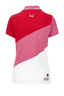 Damen Poloshirt RING FOR CHAMPAGNE , red, XXL 