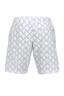 Herren Swimshorts SAINT TROPEZ , white/ light blue, XL 