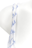 Damen Badeanzug DONNA , white/ light blue, XL 