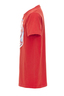 Kinder T-Shirt RAINBOW PRINT , red, 152/158 