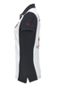 Damen Poloshirt LANSON 2017 , white/ black, XL 