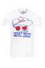 Herren T-Shirt BEACH RIDER III , white, M 