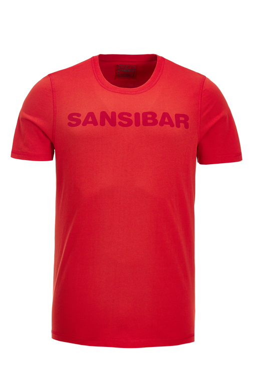 Herren T-Shirt SANSIBAR , red, L 