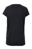 Damen T-Shirt BUT FIRST , black, XXS 