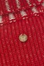 Damen Rollkragenpullover Cashmere , red, XL 