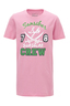 Girls T-Shirt Crew , pink, 116/122 