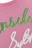 Girls T-Shirt Crew , pink, 128/134 