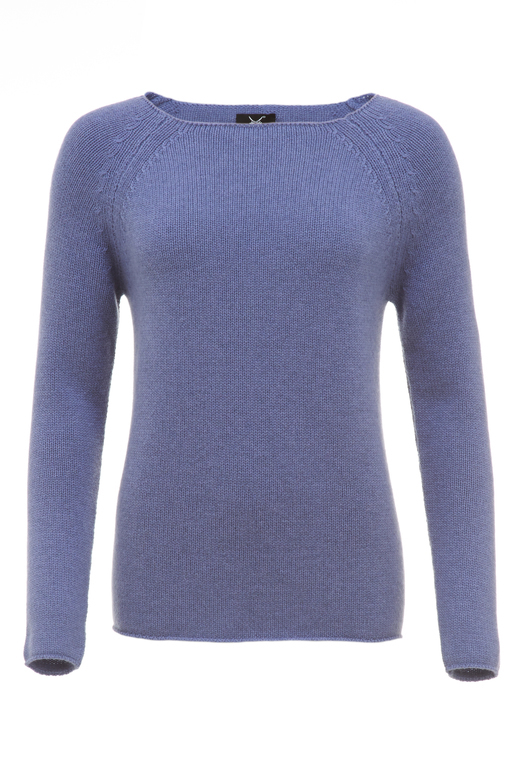 Damen Pullover Basic Art 904 , lila, XL 