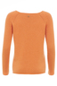 Damen Pullover Basic Art 904 , Orange, S 