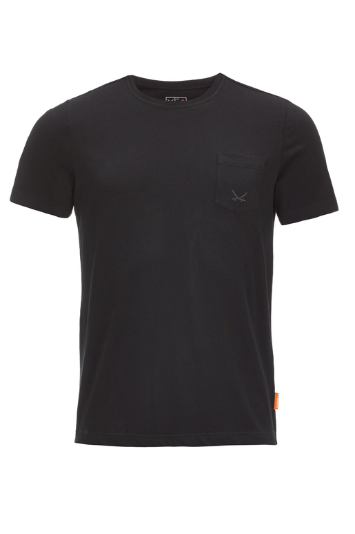 Herren T-Shirt BASIC , black, M 