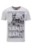  Herren T-Shirt Sansibar , silvermelange, XS 