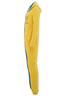 Unisex Jumpsuit , Blue/Yellow, M 