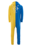 Unisex Jumpsuit , Blue/Yellow, S 
