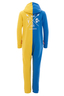 Kinder Jumpsuit , Blue/Yellow, 104/110 