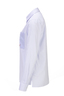 Damen Bluse one-side AOP , lightblue stripe, XL 