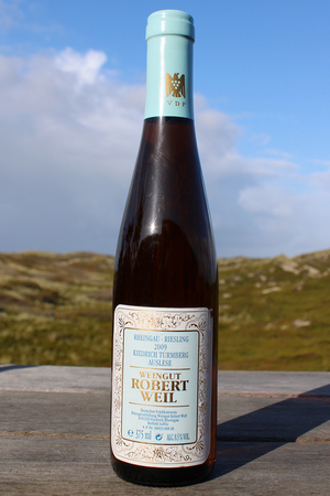 2009er Weingut Robert Weil Riesling Auslese süß "Turmberg - only Sansibar" 0,375Ltr 