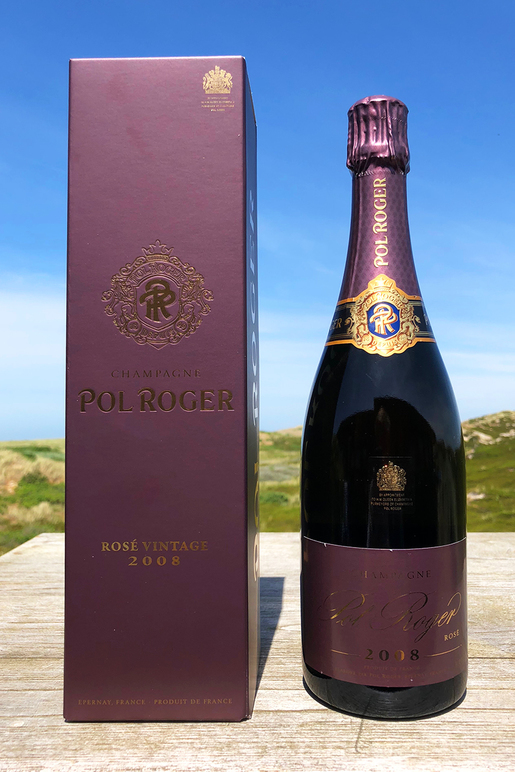 2008 Pol Roger Champagne Brut Rose Vintage 0,75ltr.