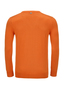 Herren Pullover Classic , Orange, XXL 