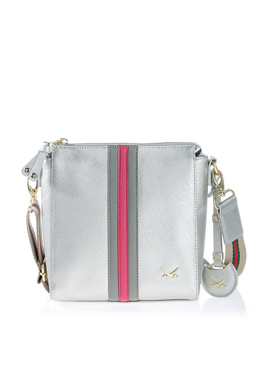 SB-1306 Crossover Bag , one size, SILVER 