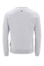 Herren Sweater Logo , silvermelange, L 