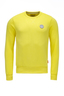 Herren Sweater Logo , yellow, XS 