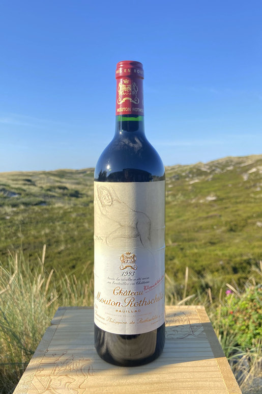1993 Pauillac Rotwein | Wein Mouton-Rothschild Sansibar 1er Cru 0,75l Grand Château Classé | 