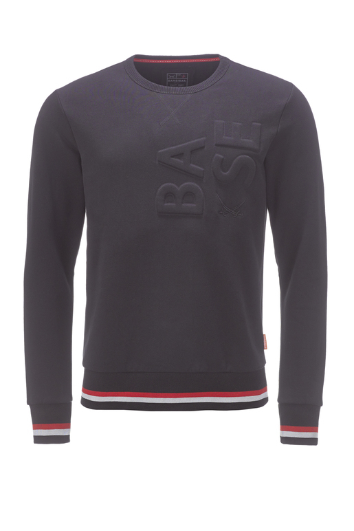 Herren Sweater BASE , black, XL 