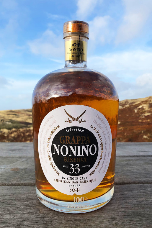 Nonino Grappa Riserva Sansibar Selection 33 Monate Amerikanische Eiche 2,0l  | Spirituosen | Wein | Sansibar