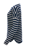 FTC Damen Pullover STRIPES , blue/ white, L 
