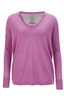 FTC Damen Pullover V-Neck , lavendel, XL 