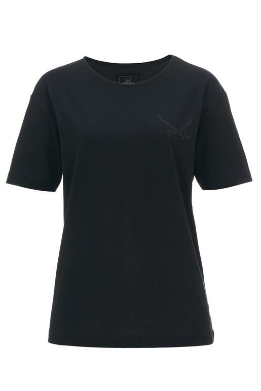 Damen T-Shirt LOVE , black, XL 