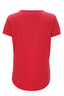 Damen T-Shirt BE HAPPY , red, XXS 