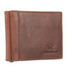 SB-2083-070 Wallet Dollarclip , one size, BRANDY 