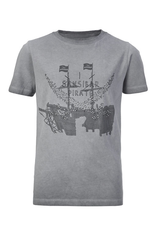 Kinder T-Shirt SANSIBAR PIRATE , anthrazit, 152/158 