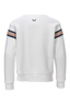 Kinder Unisex Sweater STRIPES , white, 104/110 