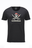Herren T-Shirt SKULL , BLACK, XL 
