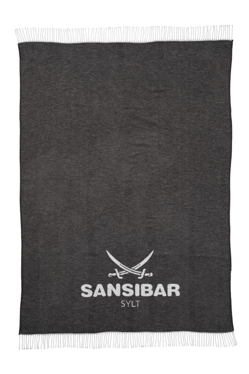 Sansibar Scotch Decke , 150 X 200 CM, ANTHRA/WEIß 