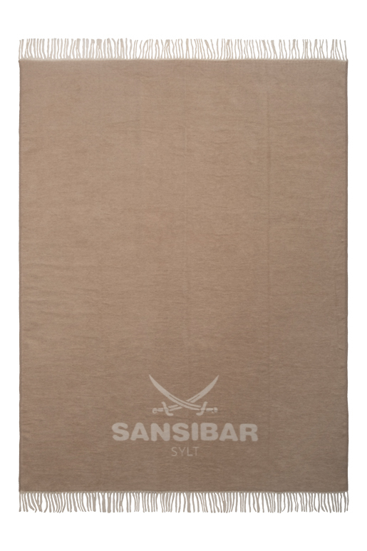 Sansibar Scotch Decke , 150 X 200 CM, TAUPE/OFFWHITE 
