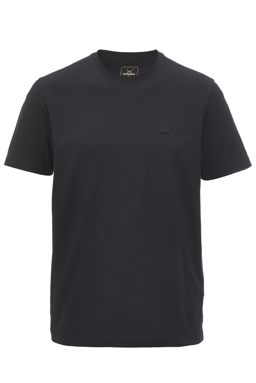 Herren T-Shirt BASIC , BLACK, XXXL 