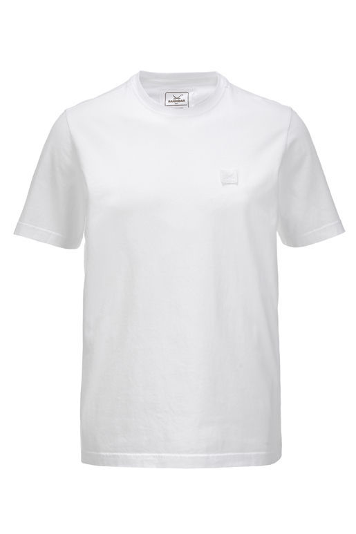 Herren T-Shirt BASIC , WHITE, S 