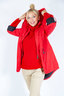 Damen Cashmere Pullover , RED, ONE SIZE 