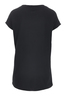 Damen T-Shirt DEVORÈ SKULL , BLACK, XXL 