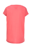 Damen T-Shirt DEVORÈ SKULL , NEON PINK, XL 