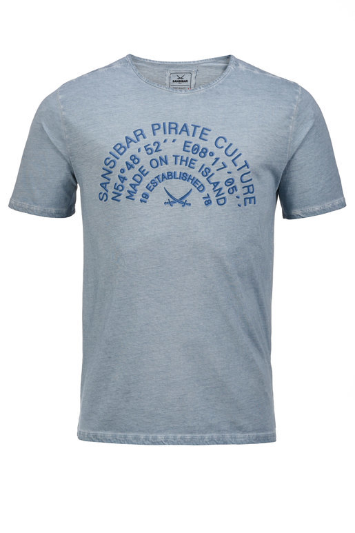 Herren T-Shirt PIRATES CULTURE , BLUE, XL 