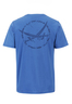 Herren T-Shirt MY BEACH , TRUE BLUE, M 